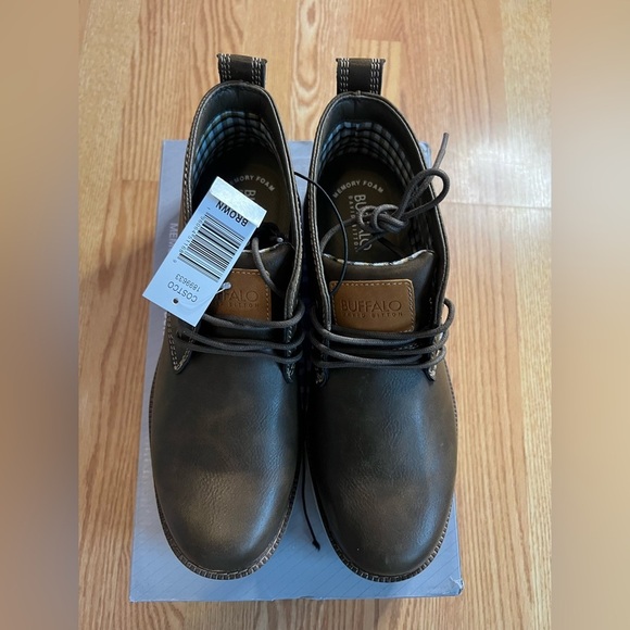 Buffalo Men\'s Brown Metcalfe Lace Up Chukka Boot by David Bitton 10.5 NIB main image 9